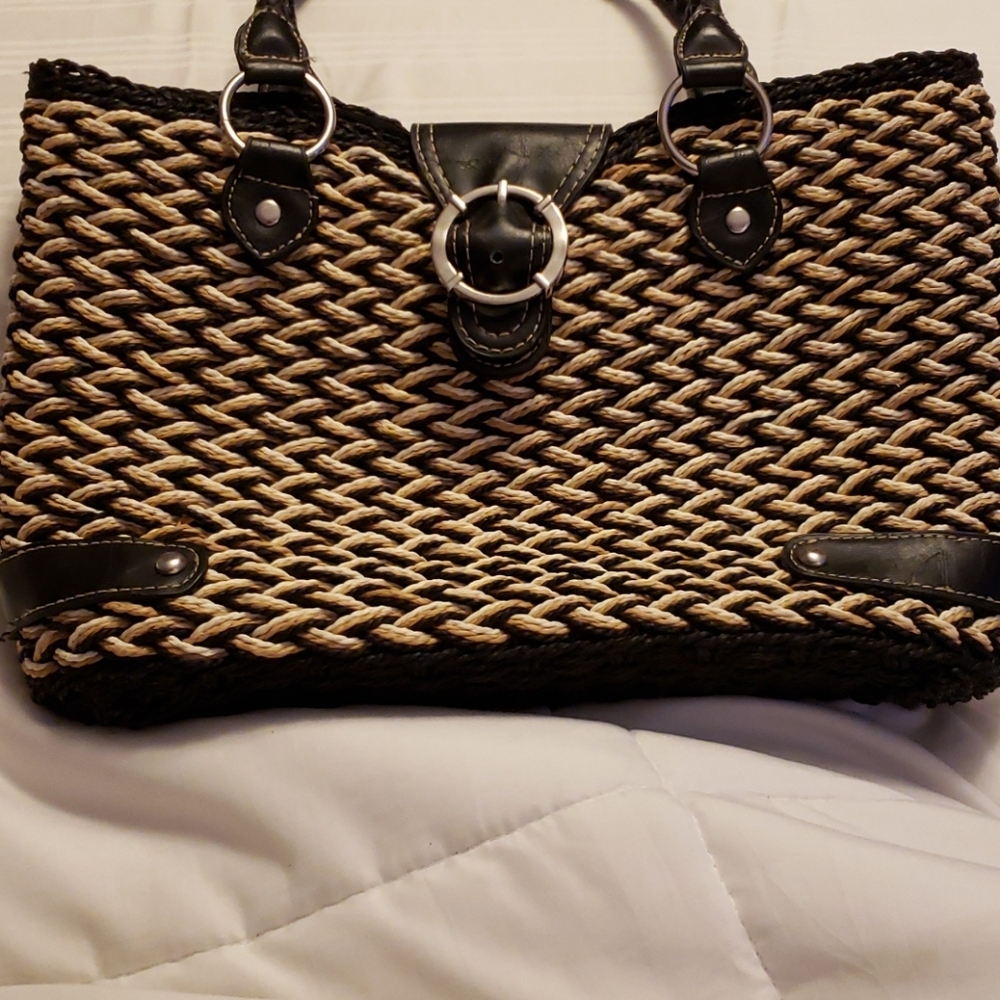 Super Cute Vintage Straw Purse